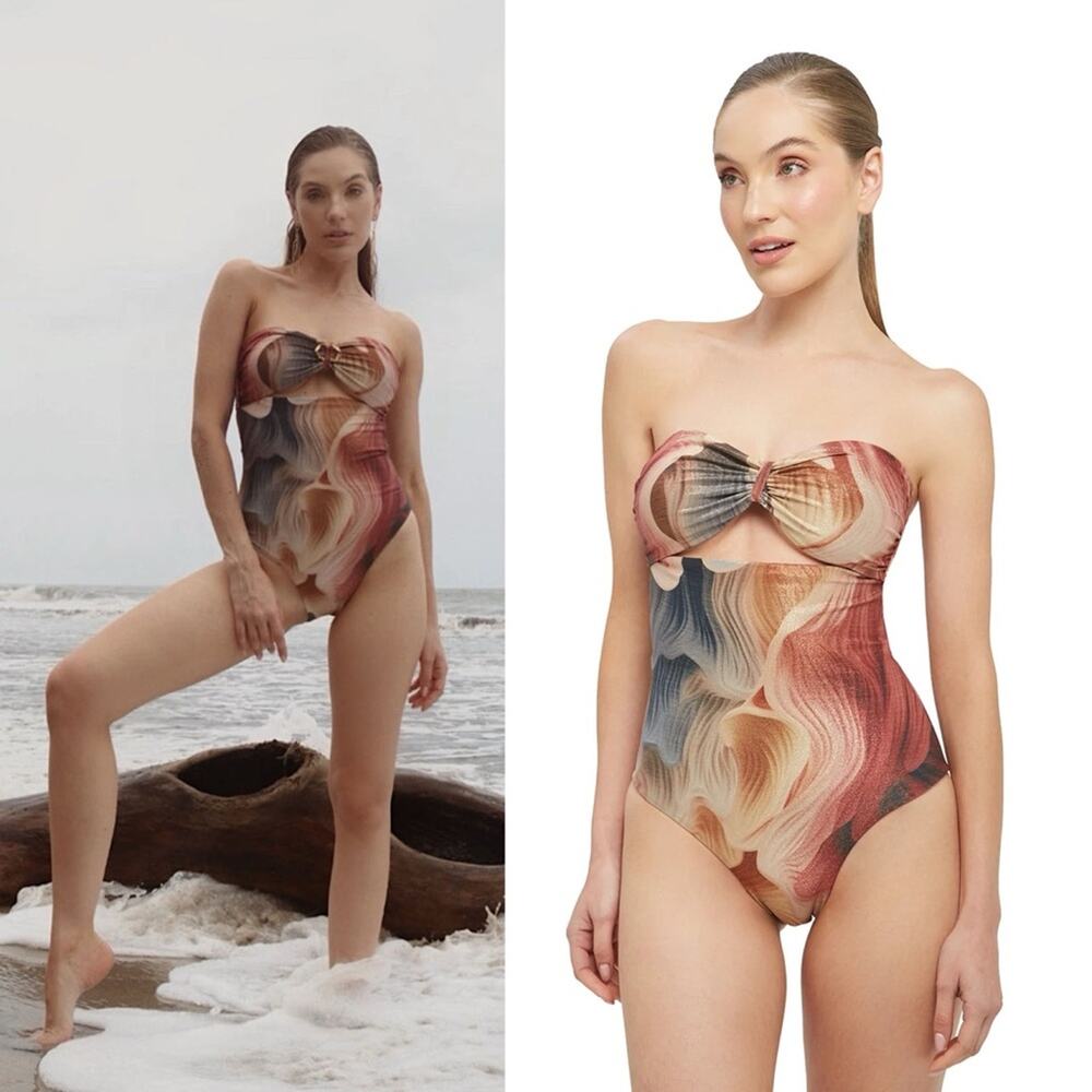 Baomar Revolve Royal One Piece Swimsuit L